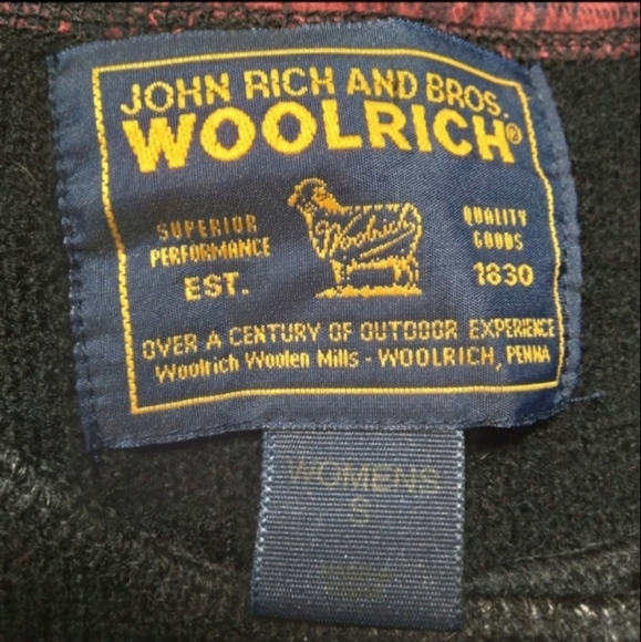 Vintage Woolrich Wool Christmas Vest Sz Small - Picture 3 of 6